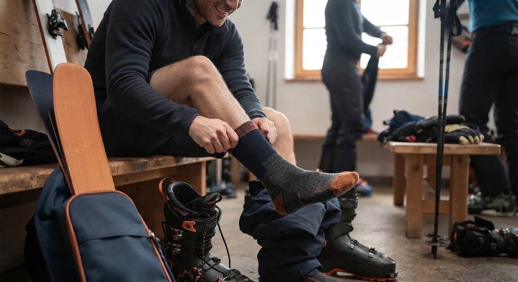 Calcetines de esquí y snowboard: cómo elegirlos