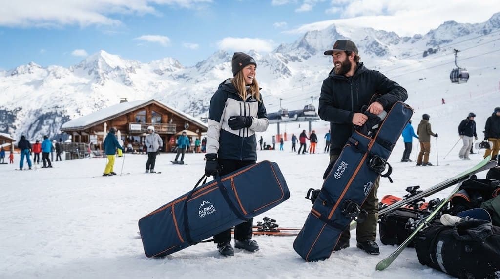 Funda de esquí y snowboard: cómo elegirla y cómo viajar con tu equipo