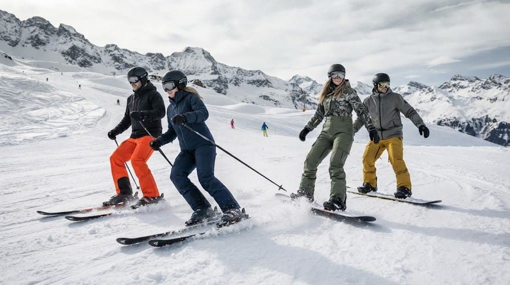 Pantalón, peto o mono de esquí y snowboard: cómo elegir