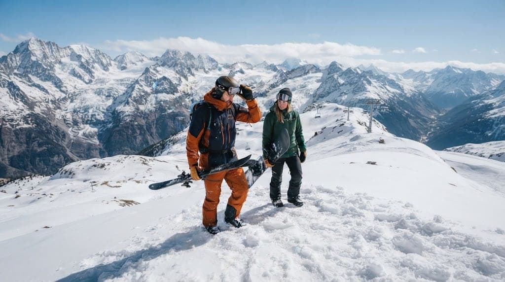 Ropa de esquí y snowboard: las tres capas y sus materiales